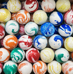 Мячи - прыгуны 45 мм "Циклон"