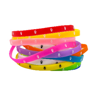 Браслет силиконовый "Лапка" 