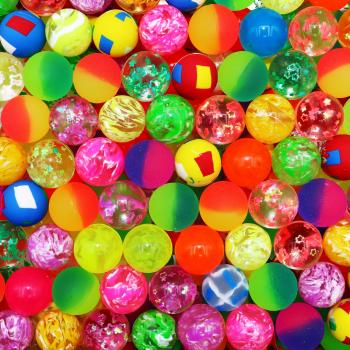 Мячи - прыгуны 25 мм "Санса"