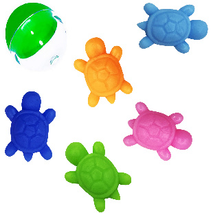 Комплект 34 мм "Мини сквиши Черепашки"