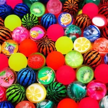 Мячи - прыгуны 25 мм "Арбузный шейк"