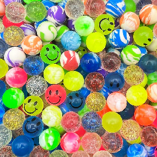 Мячи - прыгуны 25 мм "Смехопанорама"