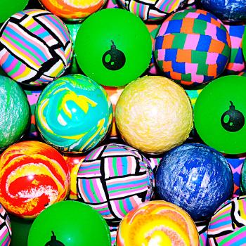 Мячи - прыгуны 45 мм "Бомба"