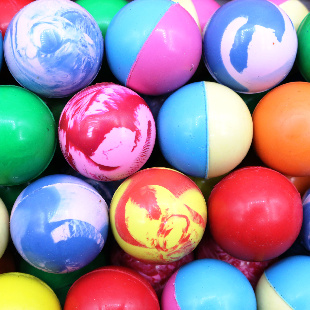 Мячи - прыгуны 25 мм "Призма" 