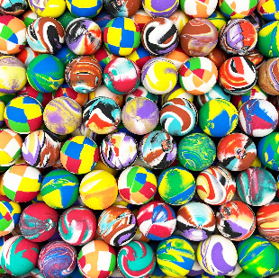 Мячи - прыгуны 25 мм "Ариэль"