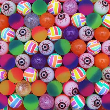 Мячи - прыгуны 25 мм "Тайное око"