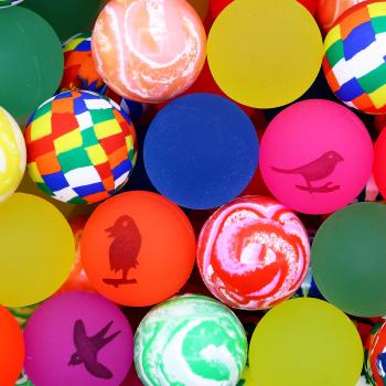 Мячи - прыгуны 45 мм "Птицевод"