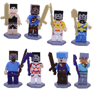 Фигурки - конструктор "Копатели" 