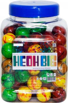 Жевательная резинка 27 мм "Неон Биг" в банке