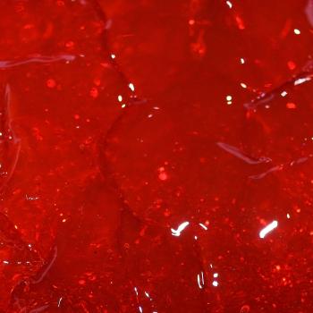 Слайм "Бомба" с блеском Рубин (рубиновый) с ароматом вишни, ведро 10 кг