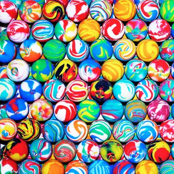 Мячи - прыгуны 25 мм "Гармония"