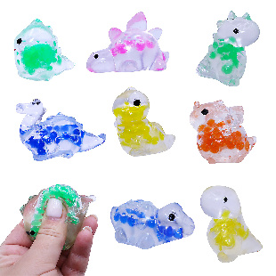 Игрушка лизун с орбизами "Динозаврик", антистресс