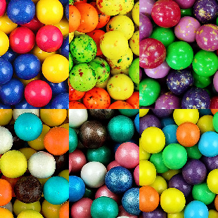 Жевательная резинка 22 мм "Микс 2. Майский"