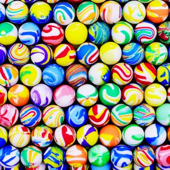 Мячи - прыгуны 25 мм "Фестиваль"