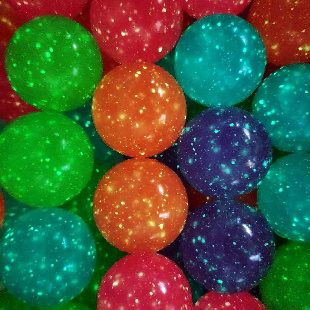 Мячи - прыгуны 25 мм "Звездное небо"