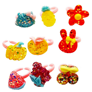 Кольцо пластиковое "Богема" 