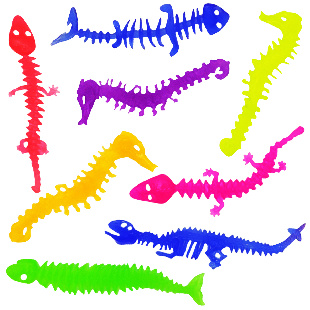 Игрушка - браслет "Скелет - браслет"