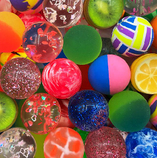 Мячи - прыгуны 32 мм "Вокруг света", дуэт