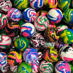 Мячи - прыгуны 45 мм "Вспышка"