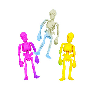 Игрушка силиконовая "Скелетик"