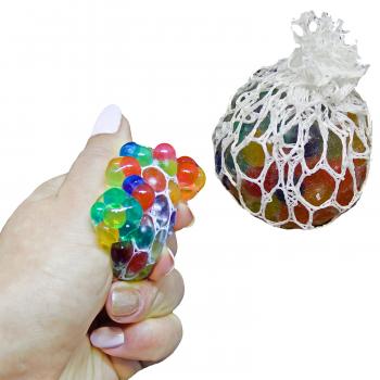 Игрушка "Мялка в сетке 2" (орбизы в сетке)