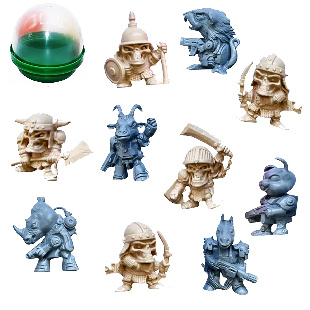 Комплект 45 мм "Война миров"