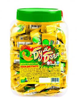 Жевательная резинка 14 мм "Бум Болл", желтый, в банке