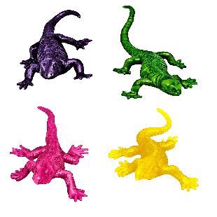 Игрушка силиконовая "Ящерица"